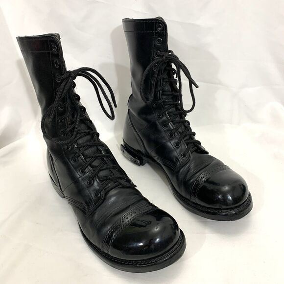 Corcoran 1500 Jump Boots Black Leather Military motorcycle USA Men’s 10.5 E main image 8